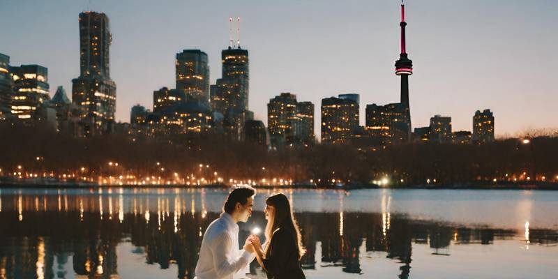 The best places to propose in Toronto include Toronto Island, Scarborough Bluffs, and Casa Loma.